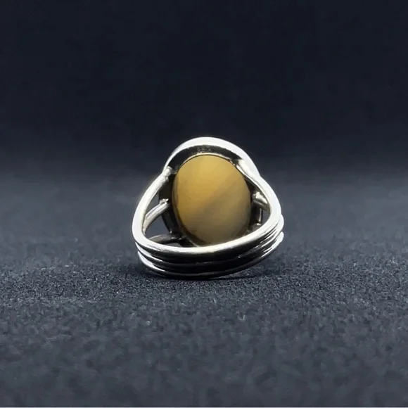 POLISHED CRYSTAL RING - Picture 5 of 5